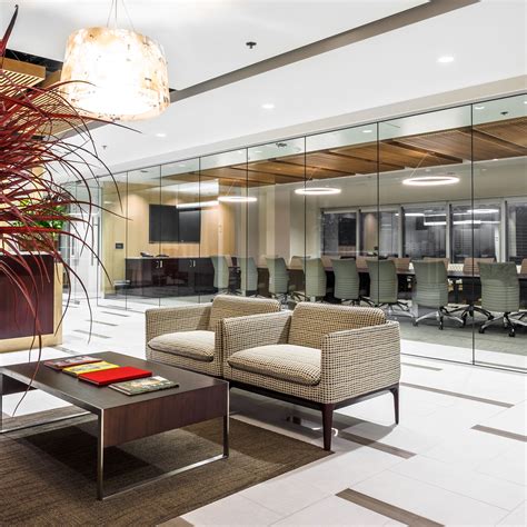 Recently Completed Christensen And Jensen Law Firm Reception Area And