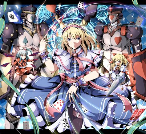 Alice Margatroid Shanghai Doll And Shinki Touhou And 1 More Drawn