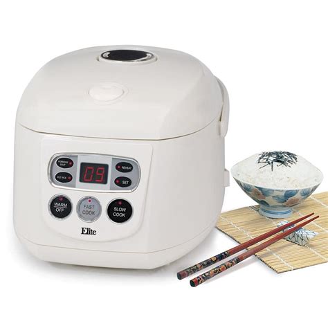 Elite 16 Cup Multi Function Rice Cooker ERC 150 The Home Depot