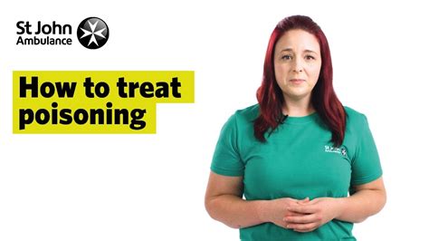 How To Treat Poisoning Signs And Symptoms First Aid Training St John