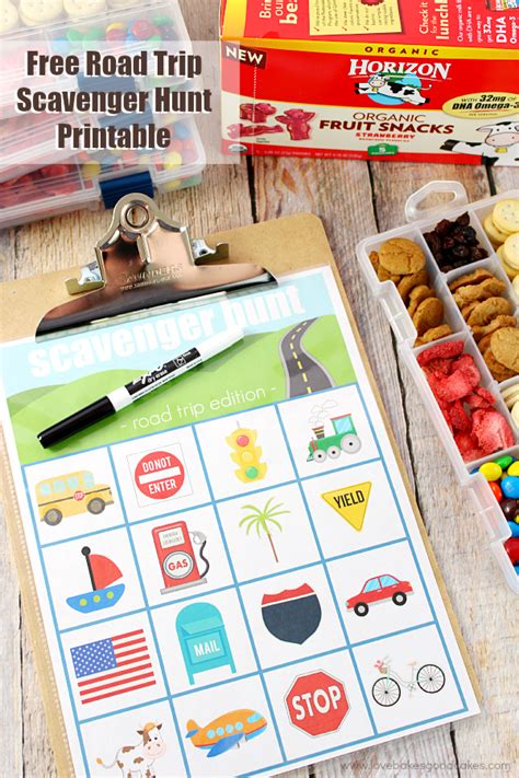 We did not find results for: Road Trip Scavenger Hunt Printable | Love Bakes Good Cakes
