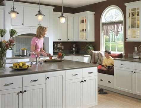Buy kitchen cabinets and bathroom cabinets, including aristokraft cabinetry, echelon cabinetry, and homecrest cabinetry for only $300 over our dealer cost, plus shipping and applicable sales tax. Homecrest Bayport Kitchen Cabinets - Traditional - Kitchen ...