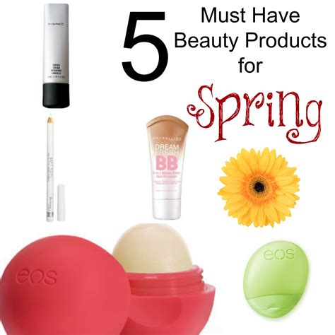 5 beauty products for spring
