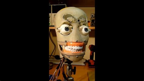 Animatronic Head Using 3d Printed Parts Youtube