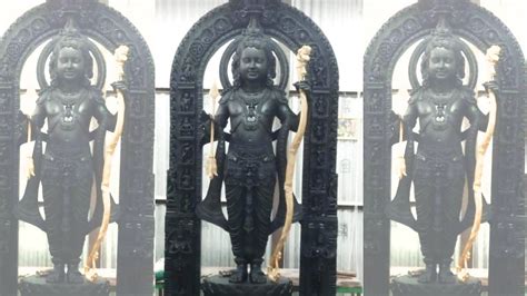 Face Of Ram Lalla Idol Revealed Days Before January S Pran Pratishtha At Ayodhya Temple