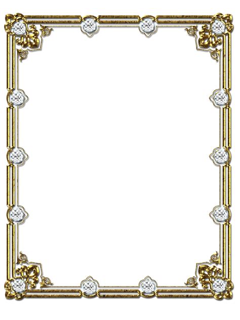Silver Border Video Frame Pictures Png Transparent Background Free