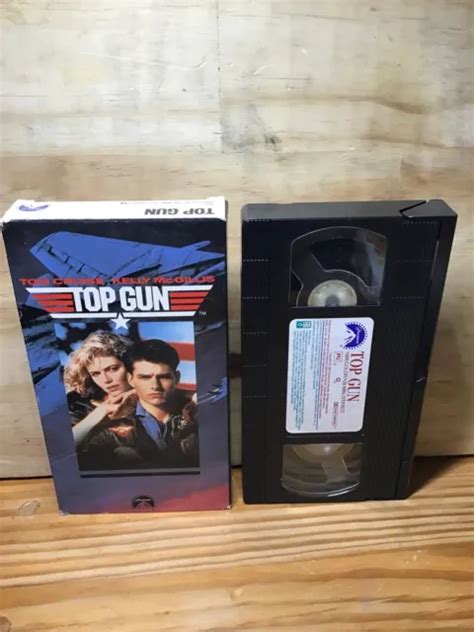 TOP GUN VHS Tom Cruise Val Kilmer Anthony Edwards PicClick