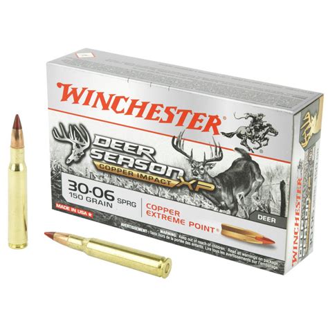 Winchester Ammo X3006dslf Deer Season Xp Copper Impact 30 06