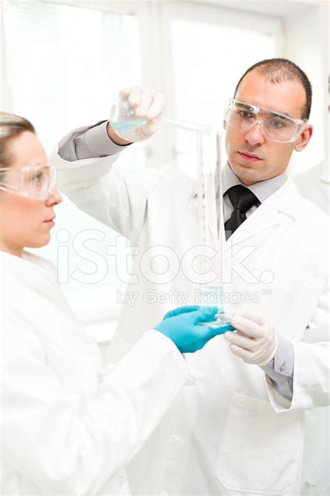 Scientific Experiment Stock Photo Royalty Free Freeimages