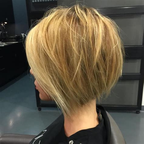 Inverted Bob With Short Layers On Top Hairstyles Designs Images