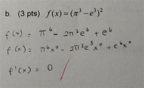 Derivative Of A Constant Math Mistakes