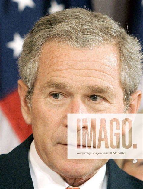Präsident George W Bush Usa Washington Dc Y