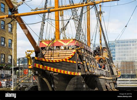 Masts And Rigging Of The Replica Of The Golden Hind Golden Hinde Ii