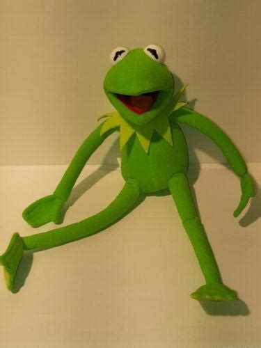Kermit The Frog Jim Henson Muppets Plush Nanco Bendable Poseable 12