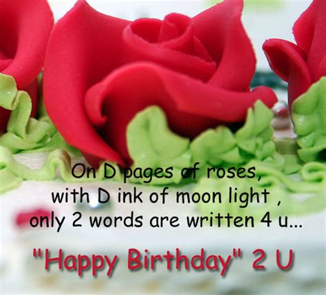 There are a lot more options then the classic red rose to send too, from purple roses to pink roses easily find a great may rose birth month bouquet. Wish Written On The Pages Of Roses... Free Birthday Wishes ...