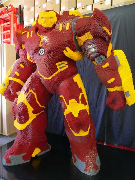 Life Size Lego Hulkbuster Is An Incredible Work Of Art Vamers
