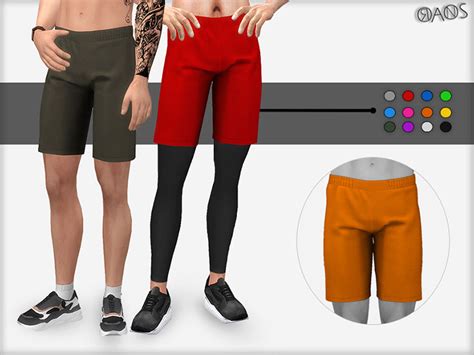 Best Male And Female Sims 4 Athletic Shorts Cc All Sims Cc