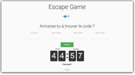This category has a surprising amount of top escape games that are rewarding to play. Concevoir un Escape Game pour éduquer aux bons usages des ...