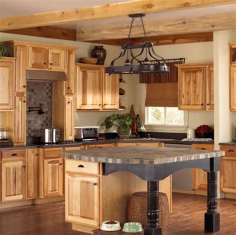 Hickory Kitchen Cabinet Pictures And Ideas Hickory Kitchen Cabinets