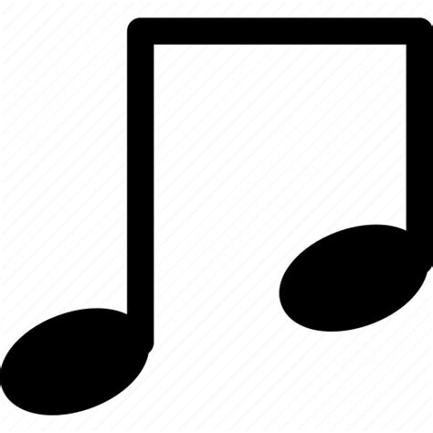 Classic Music Music Note Music Sign Musical Single Bar Note Notes Icon