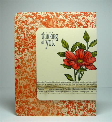 Perry Papercrafts Petal Thoughts Paper Crafts Flower Cards Petal