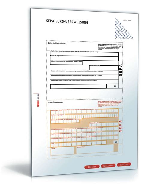 Wenn sie keine möglichkeit haben dieses formular auszudrucken, bitten wir sie, dieses bei uns anzufordern. SEPA-Überweisung | Überweisungsformular zum Download