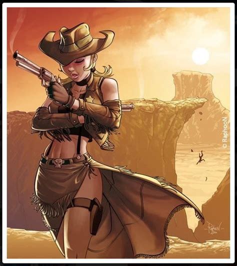 Raphoon Outlaw Women Country Life Character Art Character Design