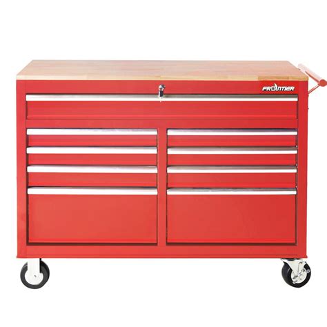 Yukon 46 Mobile Storage Cabinet With Wood Top Bruin Blog
