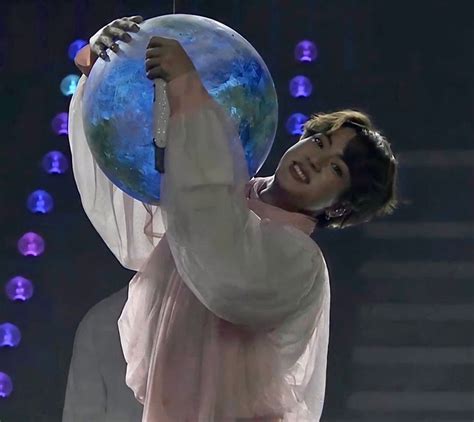 Rare Image Of Moon Hugging Earth Bts Jin Jin Seokjin