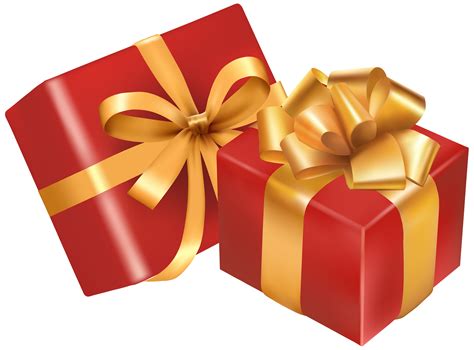 Maybe you would like to learn more about one of these? Two Red Gift Boxes PNG Clipart Image | Gallery ...