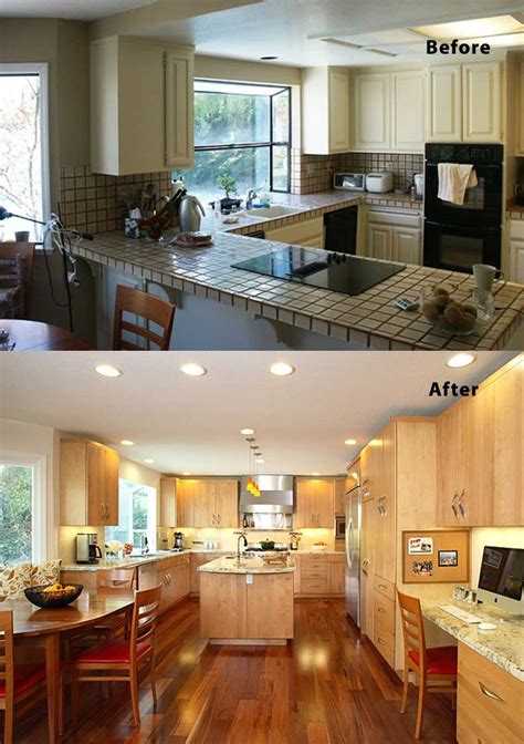It is no secret that the average cost of remodeling a kitchen is so. 75 Kitchen Design and Remodelling Ideas (Before and After ...