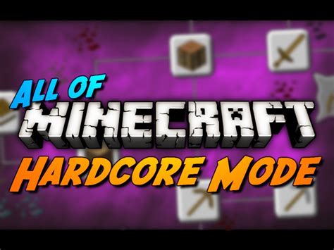 All Of Minecraft Hardcore Mode Episode 6 Youtube