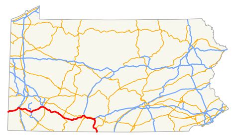 Interstate 70 In Pennsylvania Wegenwiki