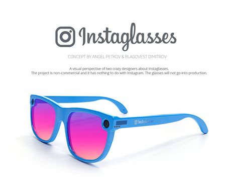 Instaglasses A Concept Project For Instagram Glasses