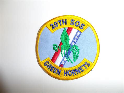 B8850 Us Air Force 20th Special Operations Squadron Sos Green Hornets
