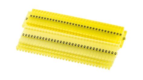 07370313000 Jlp Plio® Clip Clip On Cable Markers Yellow Pre Printed