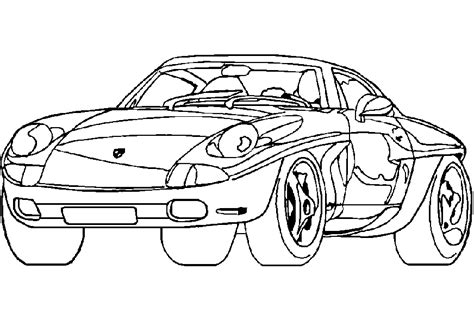 Matchbox Cars Coloring Pages Coloring Home
