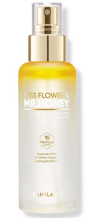 Banila Co Miss Flower And Mr Honey Rejuvenating Ampoule Mist Ingredients Explained