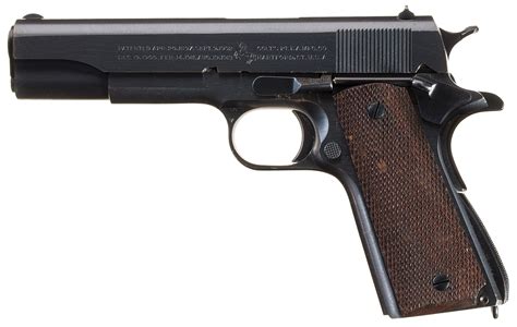 Scarce 1940 Production Us Colt Model 1911a1 Pistol Rock Island Auction