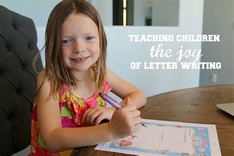 Teaching Children The Joy Of Letter Writing In The Digital Age Its A
