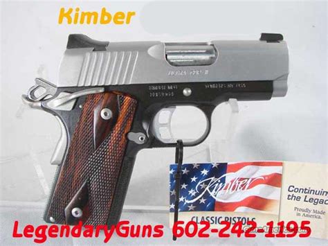 Kimber Compact Cdp Ii Two Tone New In Box For Sale