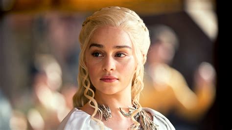 Daenerys Targaryen Played By Emilia Clarke On Game Of Thrones