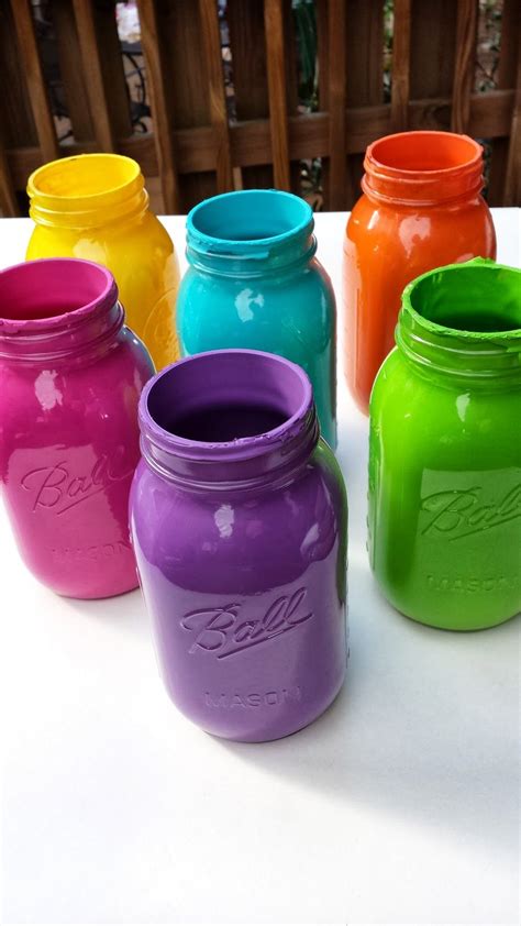Cook ~ Capture Tutorial How To Paint A Mason Jar Mason Jars Mason