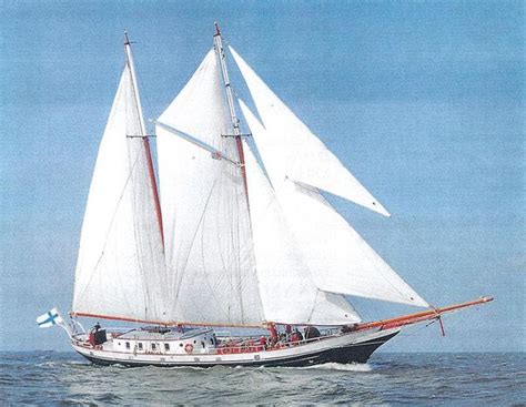 1963 Laan And Kooy Twin Masted Topsail Schooner A Vela Barco En