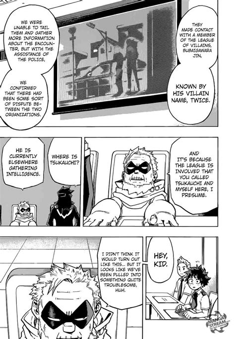Read Manga My Hero Academia Chapter 135 An Unpleasant Discussion