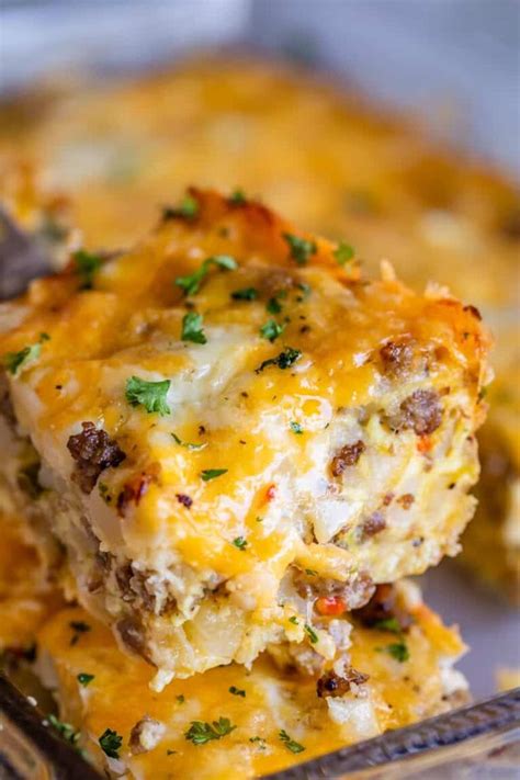 Best Breakfast Casserole Recipe With Sausage From The Food Charlatan