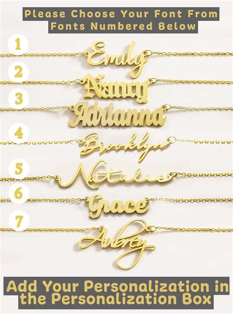 14k gold name necklace white gold personalized ts etsy