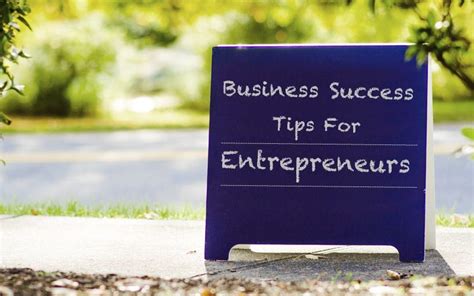 Business Success Tips For Entrepreneurs Aurosign