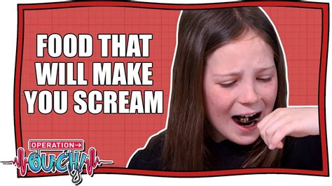 Food That Will Make You Scream Operation Ouch Nugget Youtube