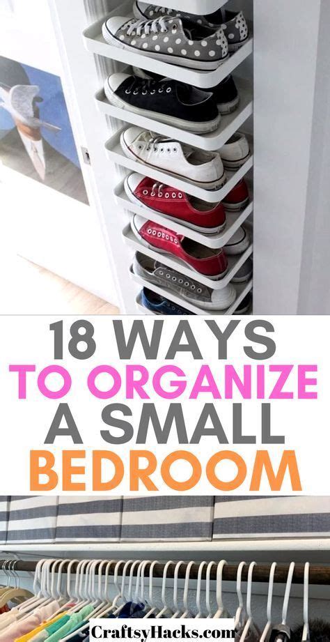 40 Ways To Organize A Small Bedroom Artofit